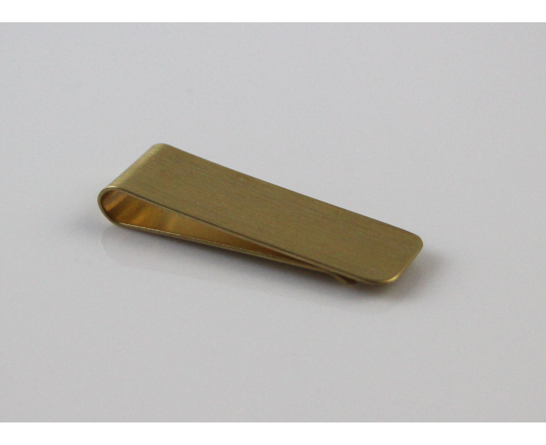 Mens/Womens Gold 1.5Cms Wide Solid Money Clip