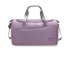 Travel Duffel Bags Portable Luggage Gym Bag-Purple