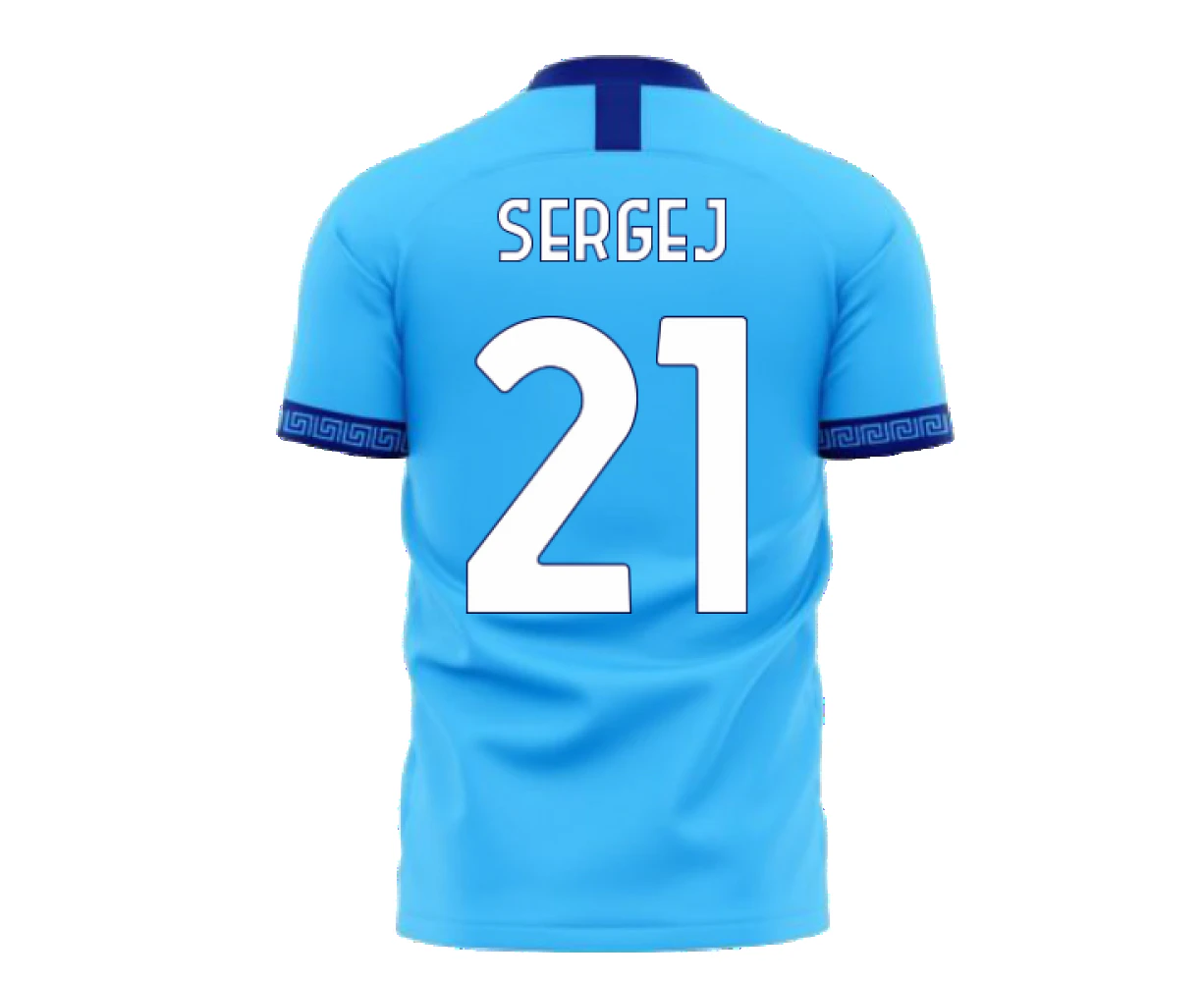 Lazio 2020-2021 Home Concept Football Kit (Libero) (SERGEJ 21)