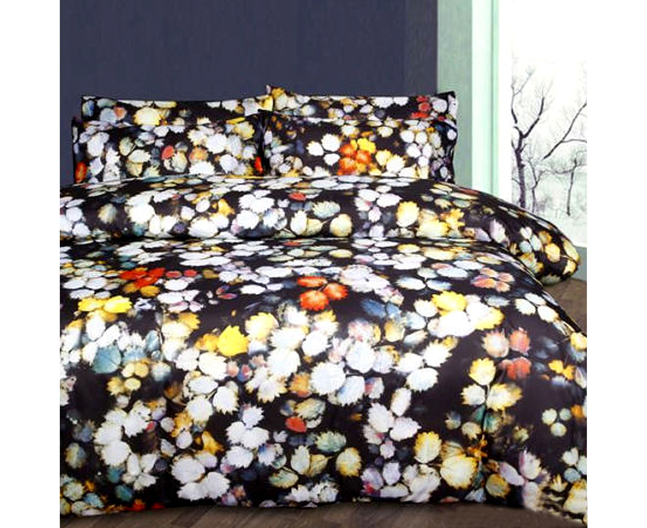 6 Pce Floral Bed Pack Set Nordic