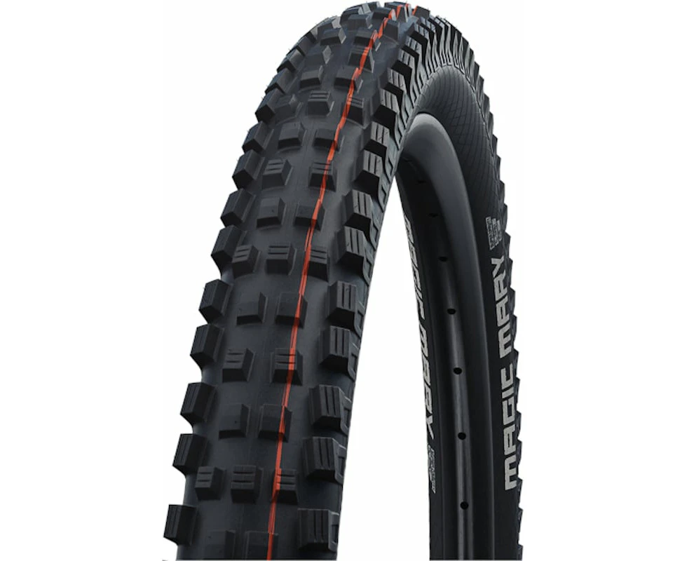 Schwalbe Magic Mary 29x2.6" Super Trail TLE E-25 MTB Folding Bike Tyre Black