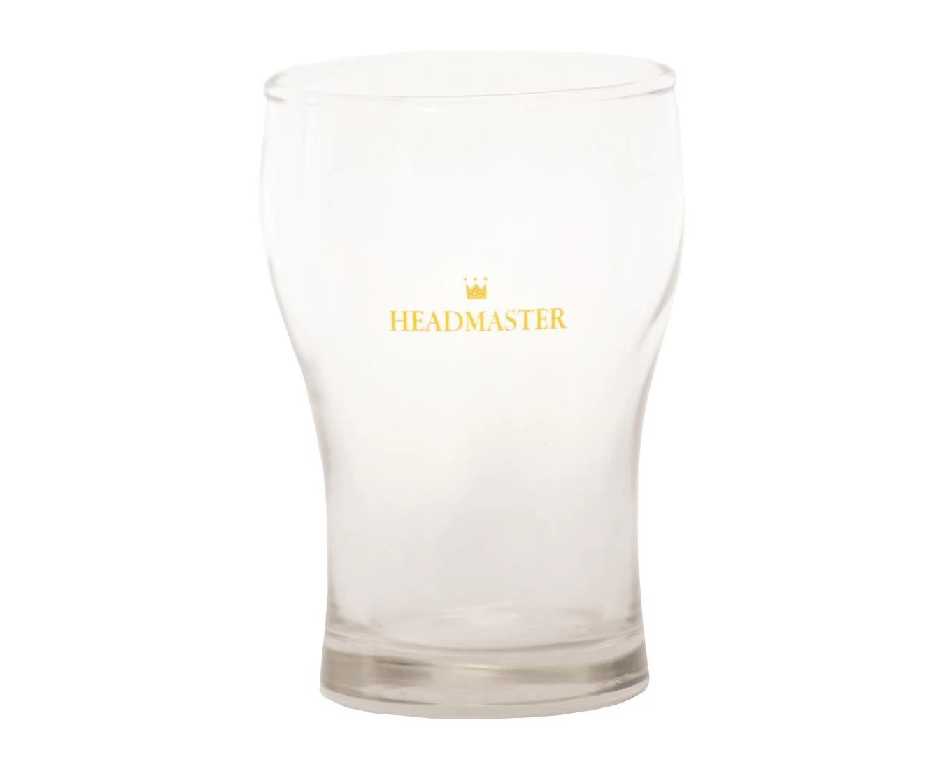 Crown Headmaster Washington Beer Glasses with Beaded Rim - Clear - 425ml - Pack of 48