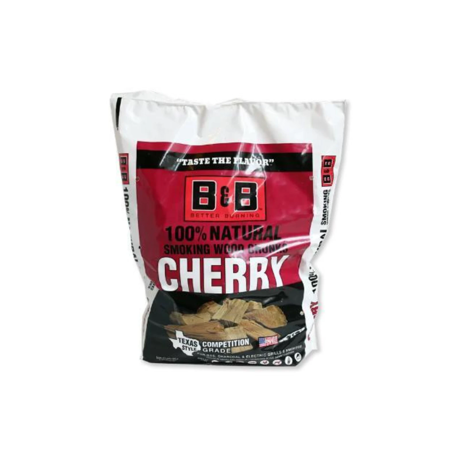 B&B Cherry Smoking Wood Chunks (549cu.in/3.1kg) - C00142-B