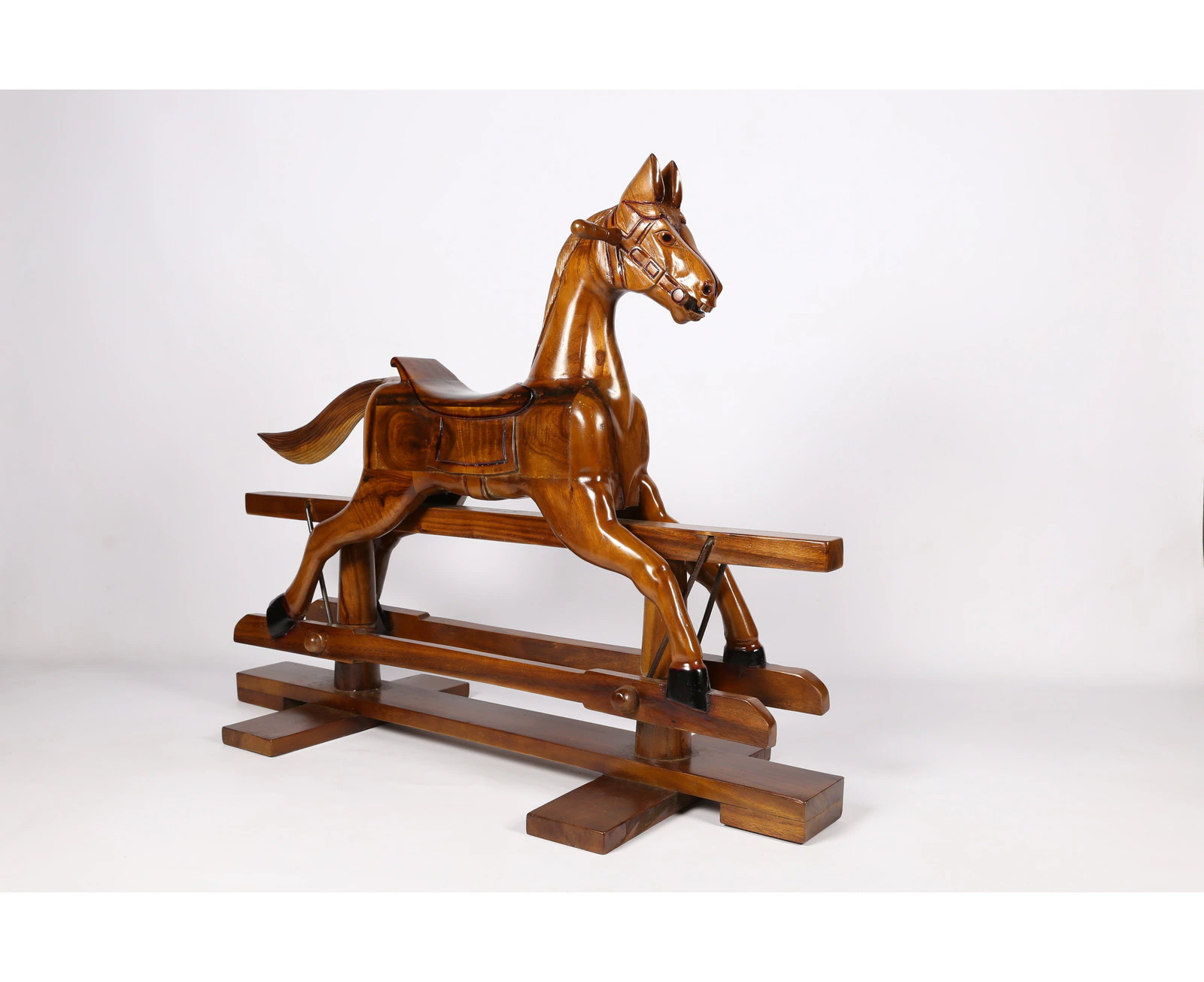 TIMBER SLIDING HORSE