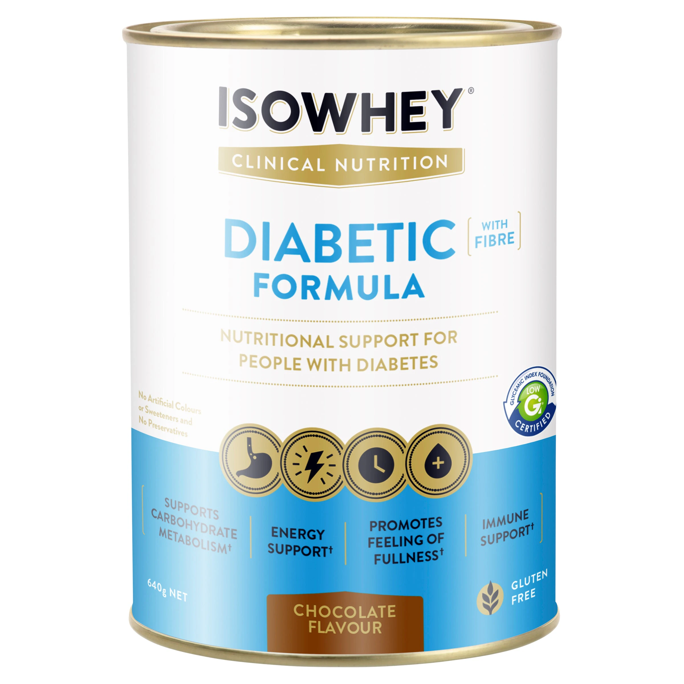 ISOWHEY DIABETIC CHOCOLATE 640G