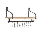 Levede Floating Shelf Brackets Wall Shelves Mount Display Rack Storage Hook