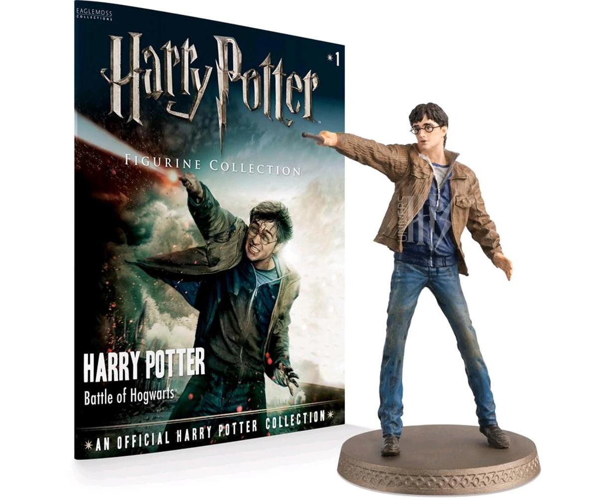 Harry Potter - Harry Battle Scene 1:16 Figure & Magazine