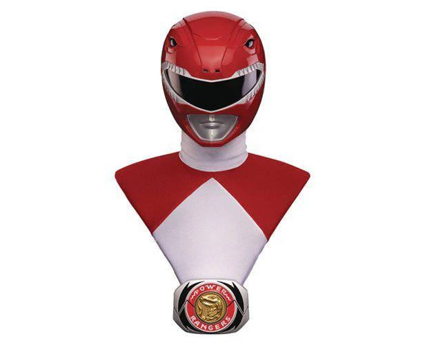 Power Rangers - Red Ranger Life Size 1:1 Scale Bust