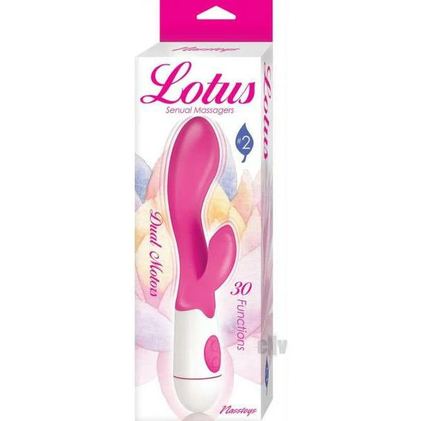 Lotus Sensual Massager 2 Pink The Ultimate Dual Motor Silicone Pleasure Device For Women