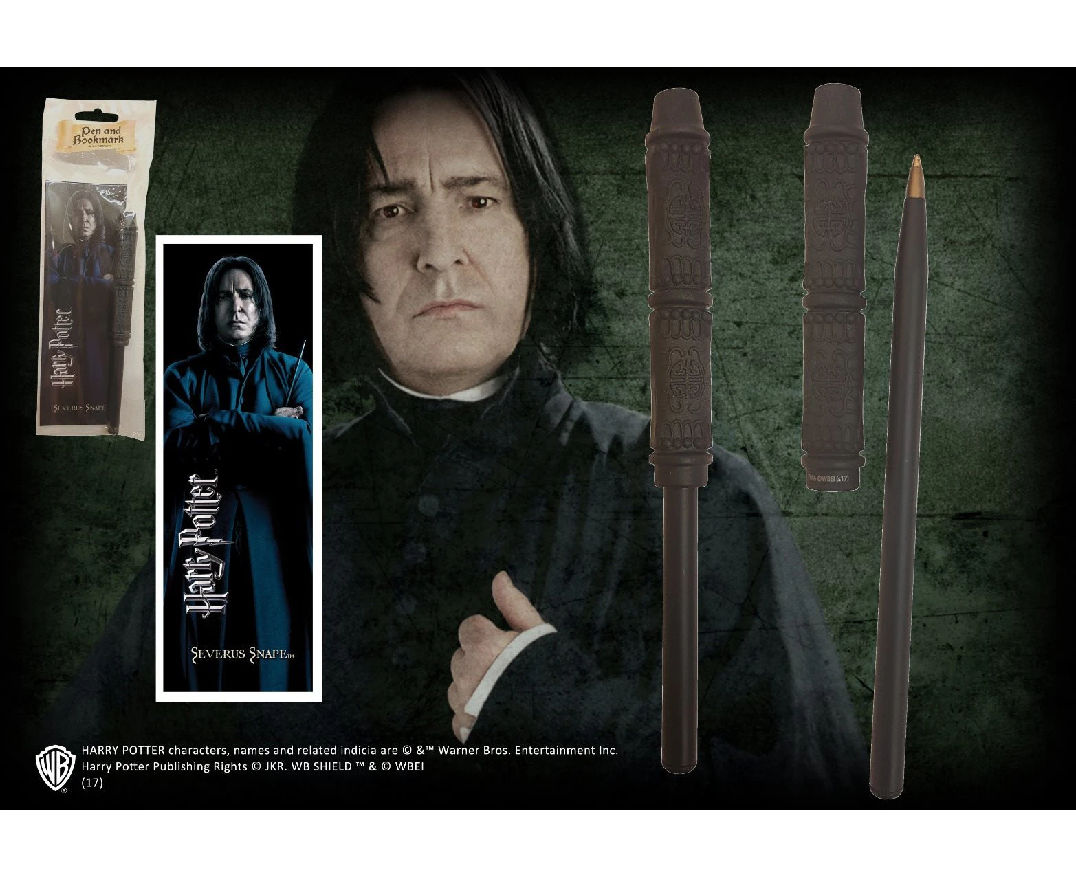 Snape Wand Pen & Bookmark Set