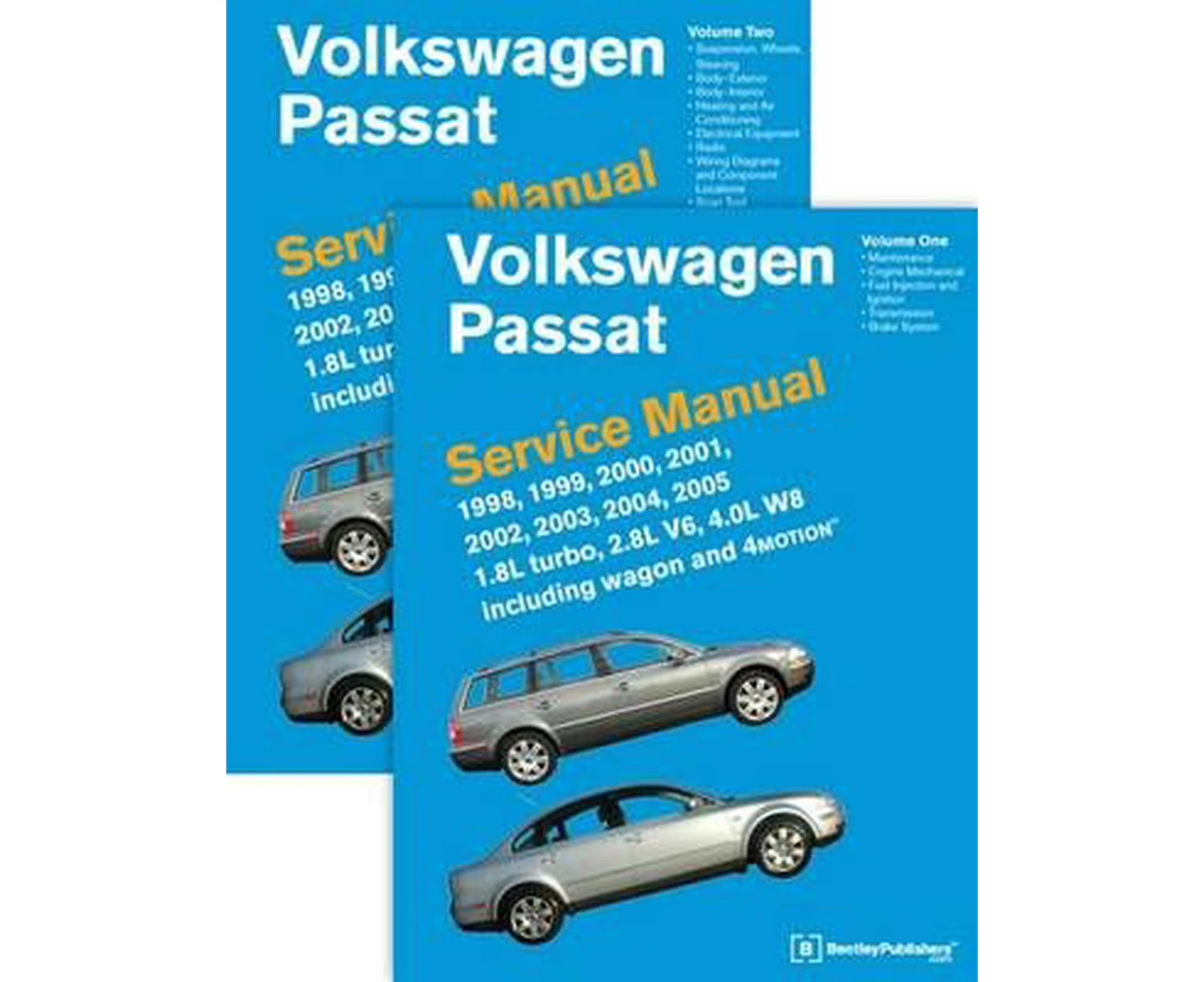 Volkswagen Passat (B5) Service Manual: 1998, 1999, 2000, 2001, 2002, 2003, 2004, 2005: 1.8l Turbo, 2.8l V6, 4.0l W8 Including Wagon and 4motion