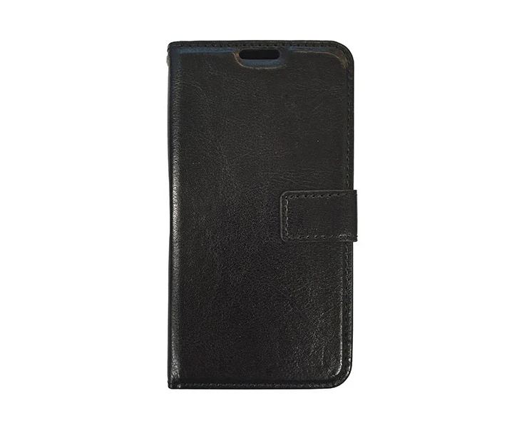 iPhone 13 (2021) Flip Wallet Case with Folding Stand - Black, Kore