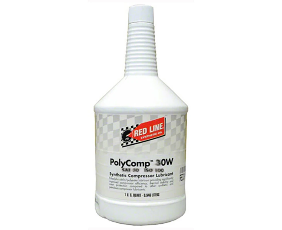 Red Line Oil PolyComp 30W Compressor Oil 1 Quart Bottle 946ml