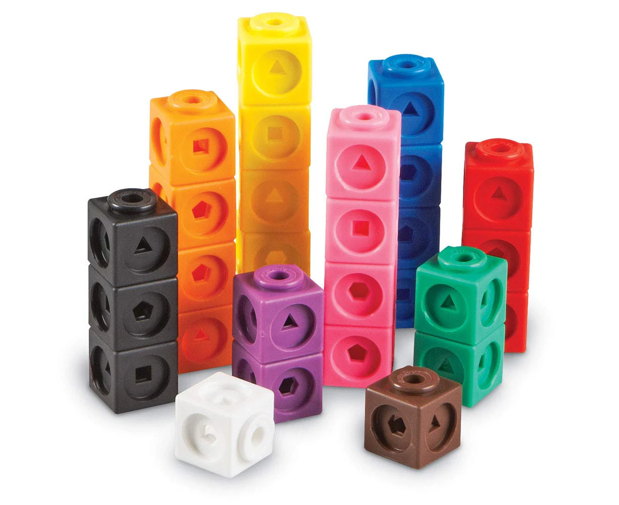 Mathlink Cubes Set Of 100 (10 Colours)