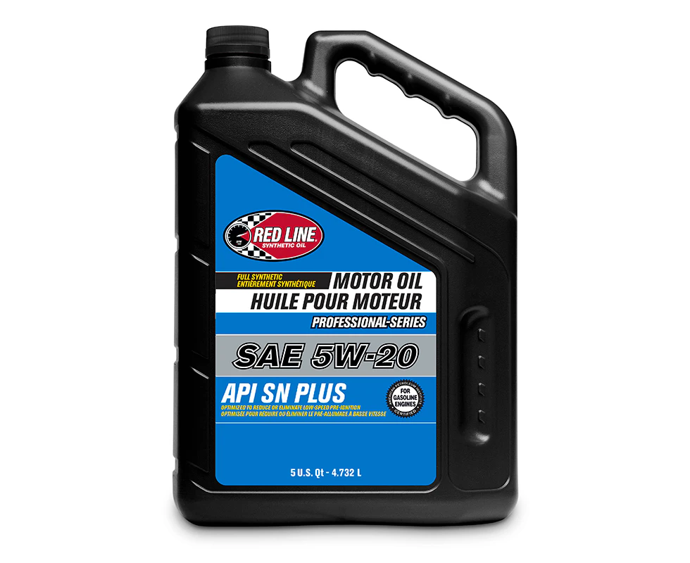 Red Line Oil 5W20 Professional Series Motor Oil 5 Quart Bottle 4.732 Litres