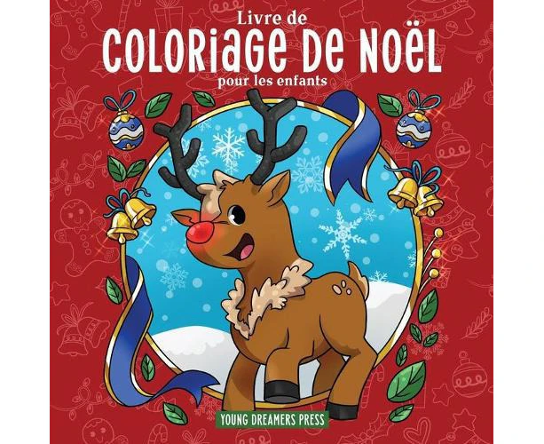 Livre De Coloriage De Noel Pour Les Enfants