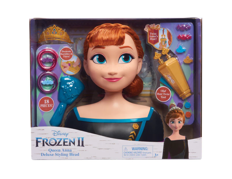 Frozen 2 Deluxe Anna Styling Head