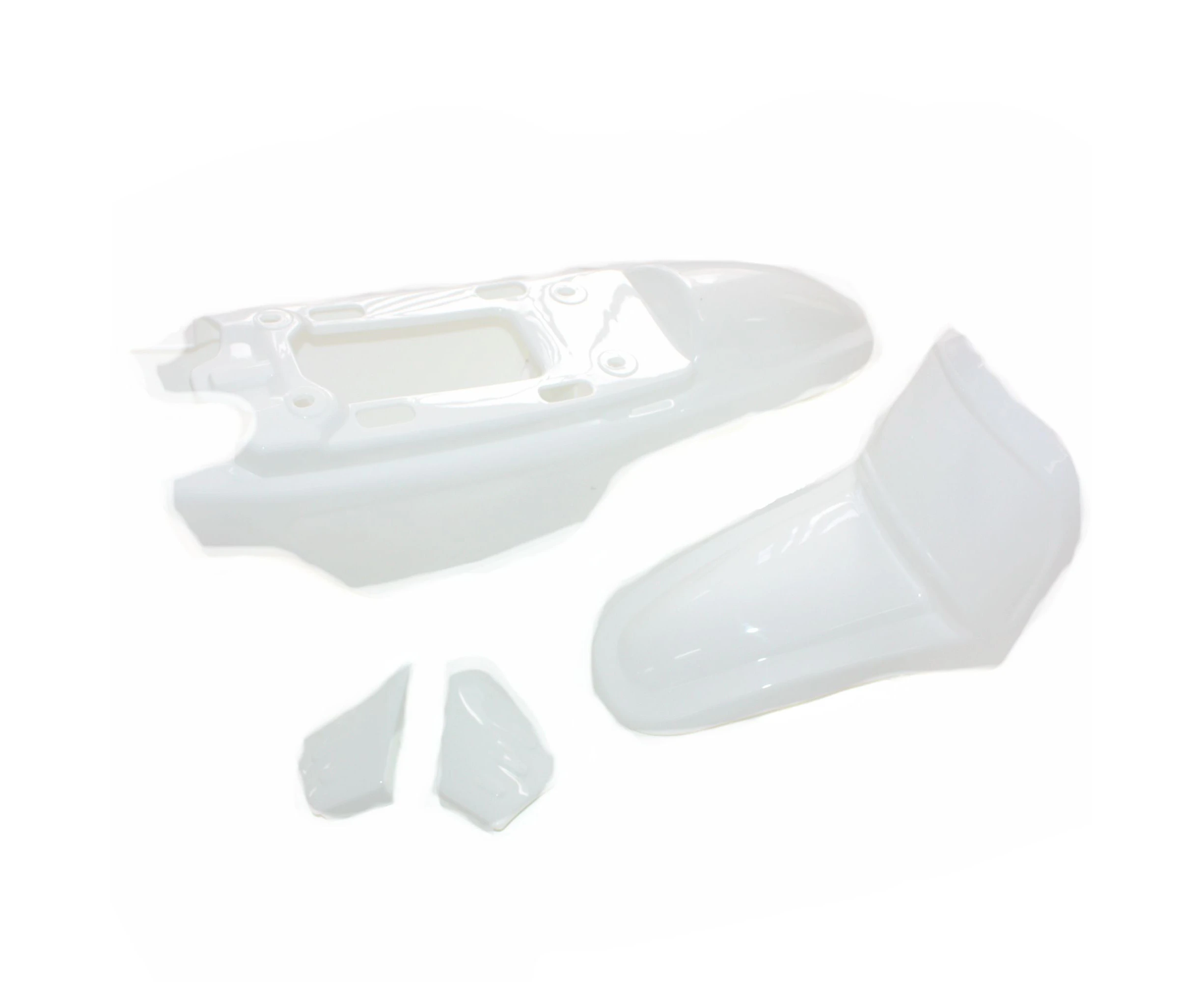 WHITE Plastic Fender Kit Body Cover Fairing Yamaha PW50 PY50 PEEWEE 50 PIT Bike