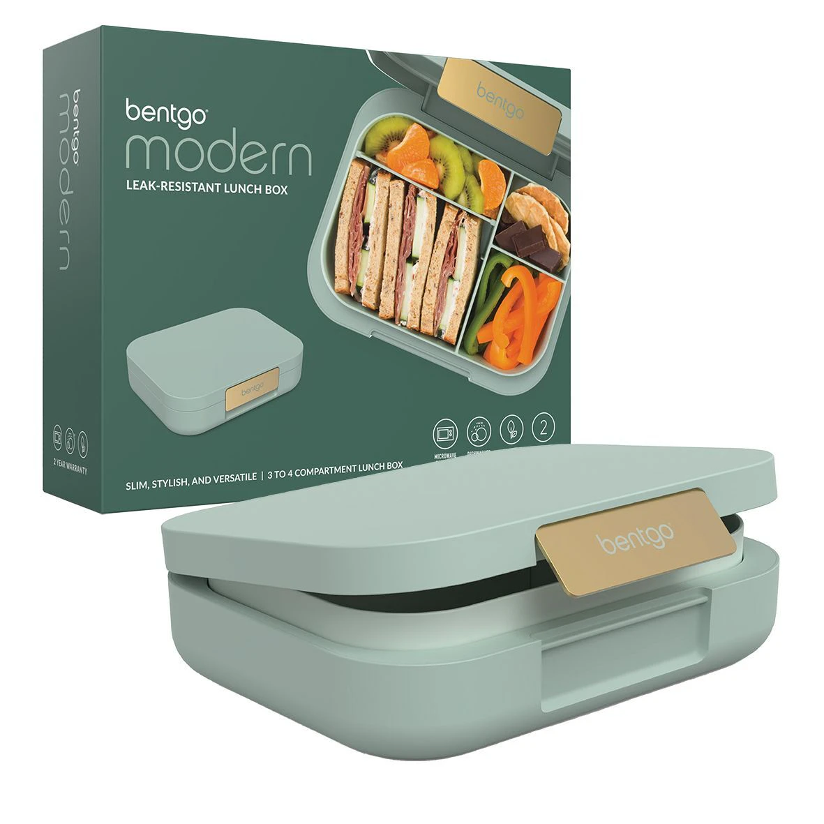 Bentgo Modern Lunchbox - Mint Green