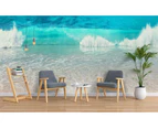 Jess Art Decoration 3D Blue Sea Beach Wall Mural Wallpaper 159