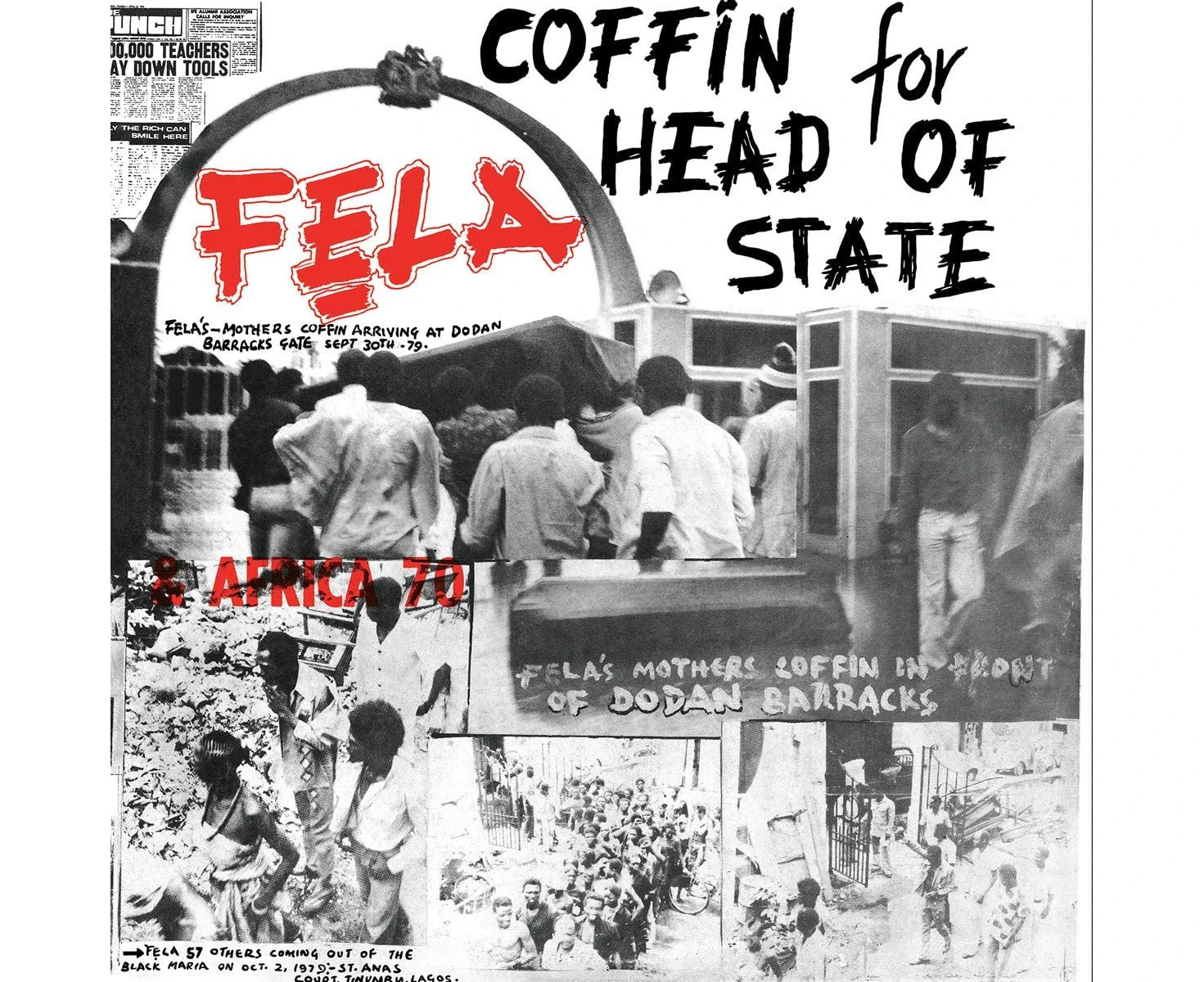 Fela Kuti - Coffin For Head Of State  [VINYL LP] USA import