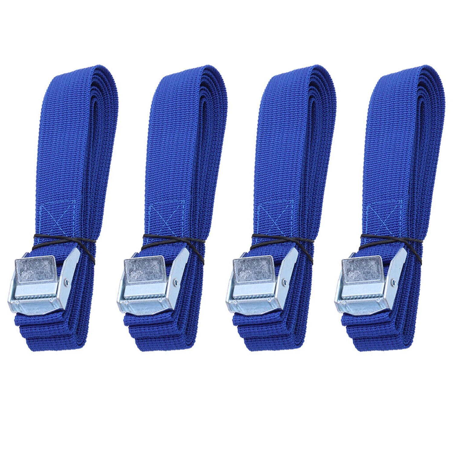 8pcs Nylon Lashing Straps with Buckle for Cargo Tie Down Kayak Carrier Moving