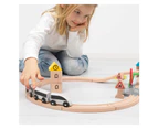 Lillabo 45-piece Train Set with Rail, Multicolour