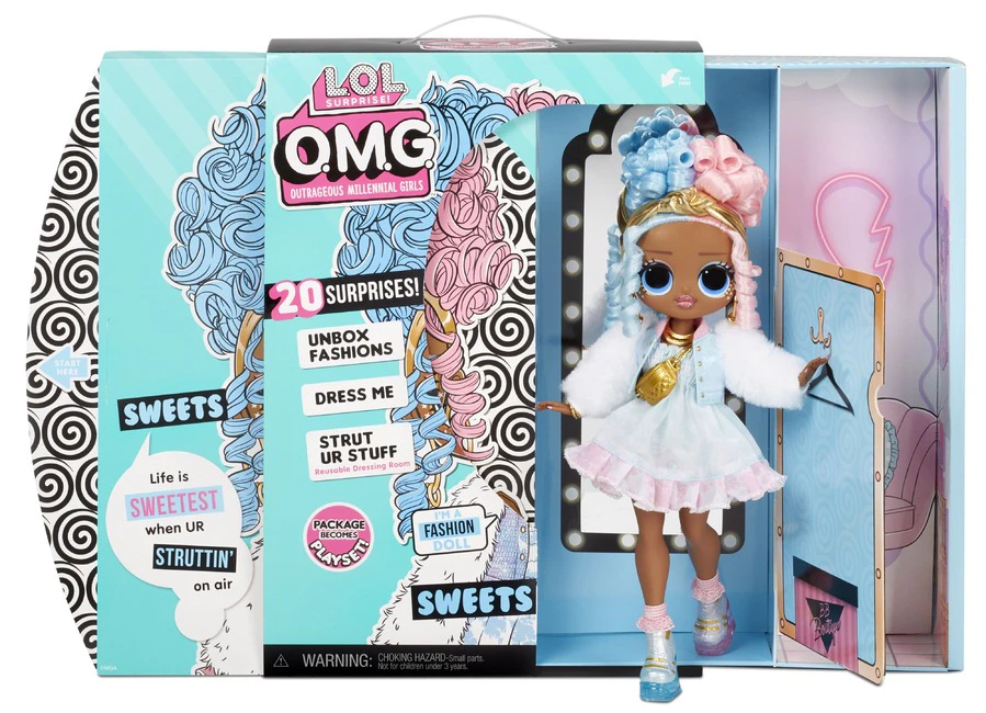 LOL Surprise OMG Series 4 Sweets Doll with 20 + surprises