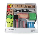 Lillabo 45-piece Train Set with Rail, Multicolour