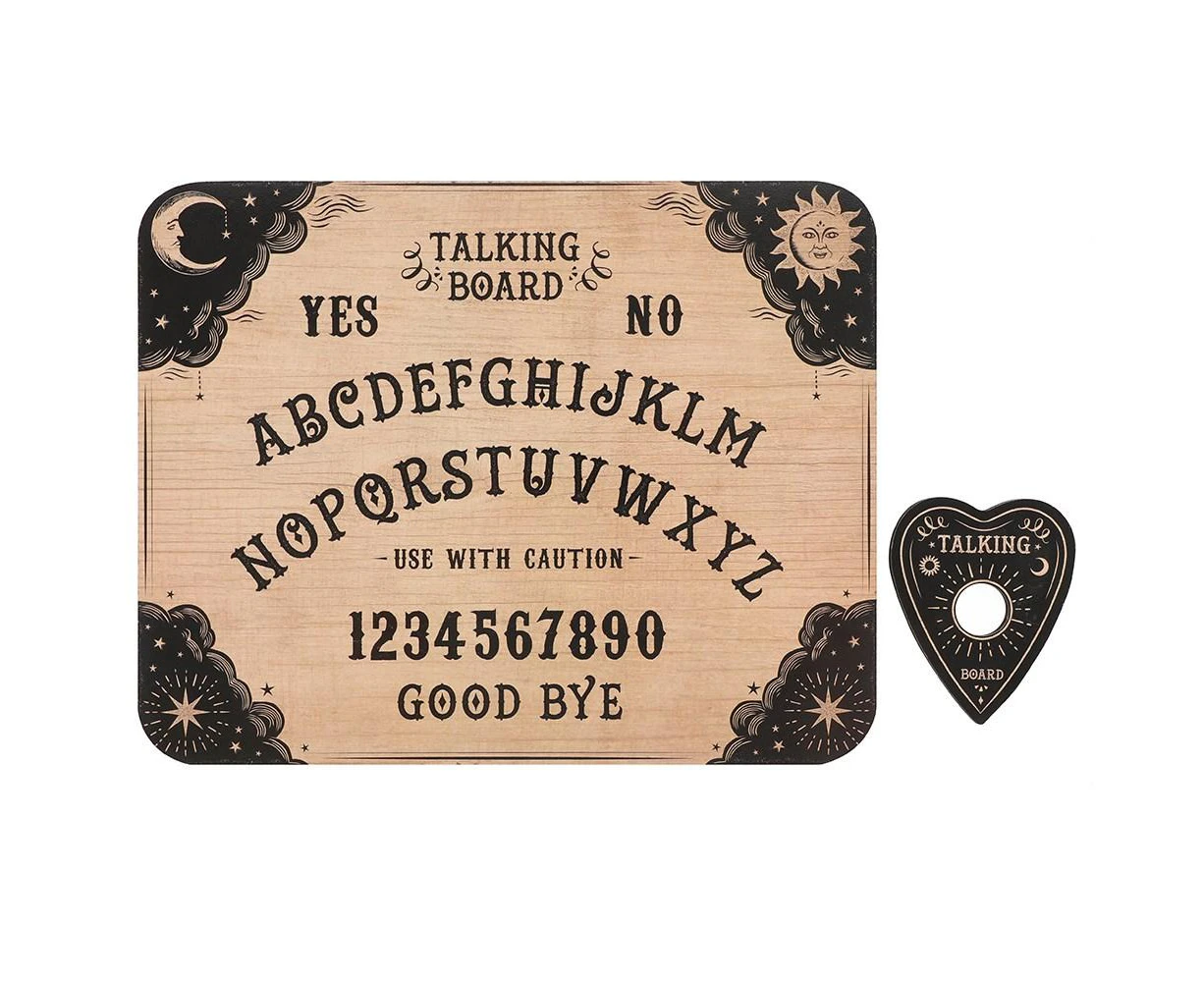 Something Different Classic Style Talking Board (Light Brown/Dark Brown) - SD2696