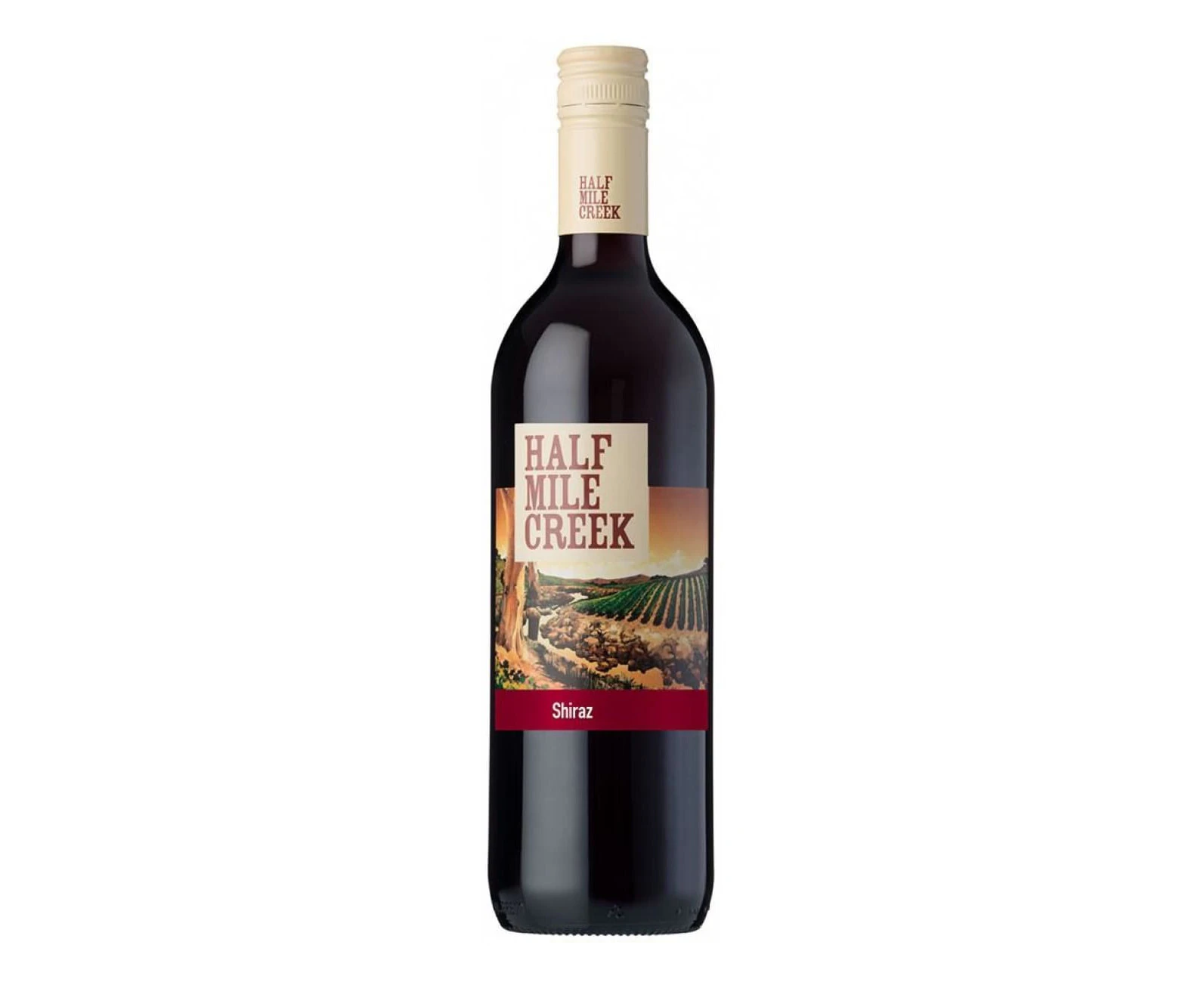 Half Mile Creek Shiraz, 750ml 14% Alc.