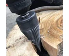 Firewood Drill Bit Wood Splitter Screw Splitting Cone Driver -M