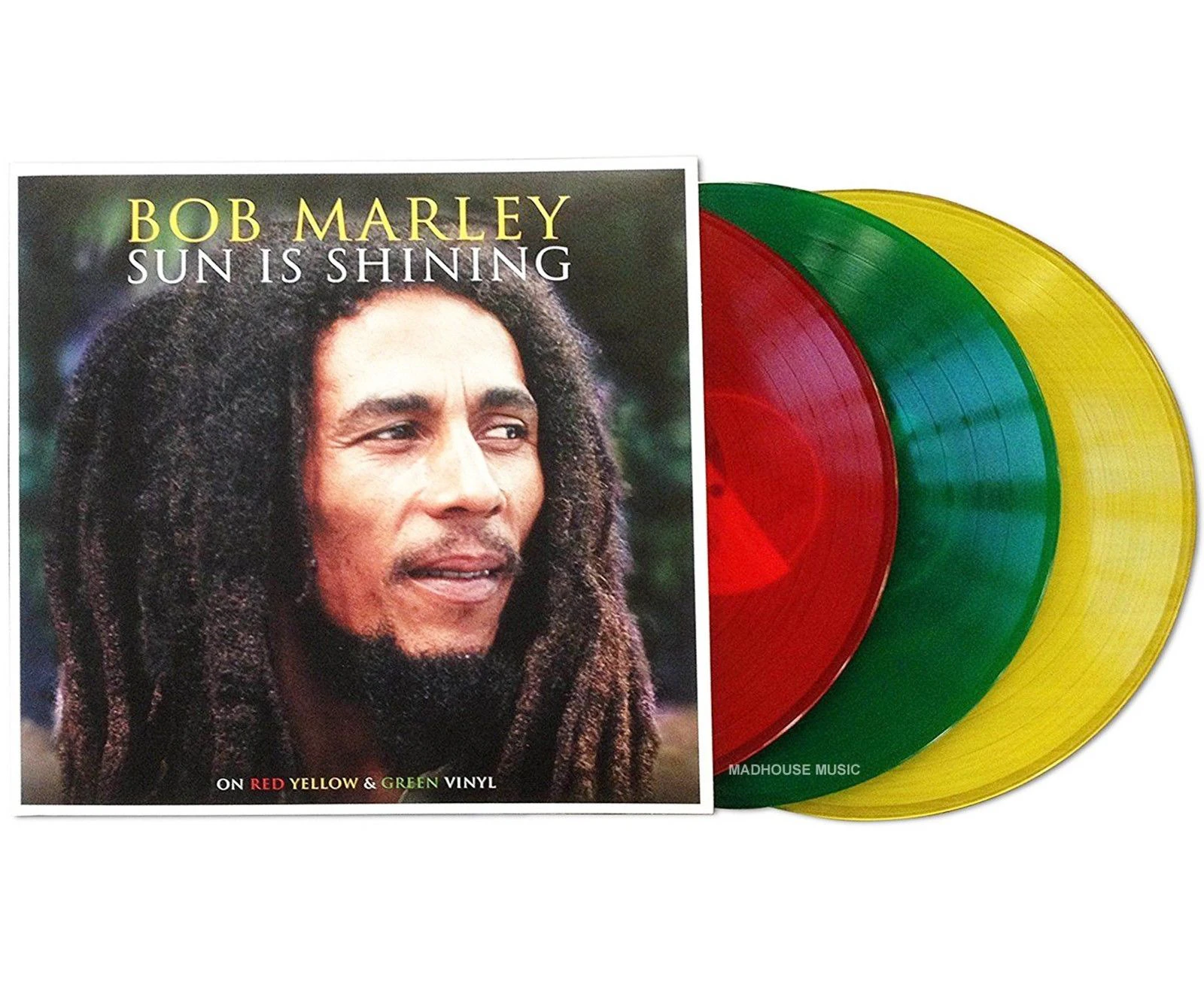 Bob Marley - Sun Is Shining Red. Yellow & Green Vinyl