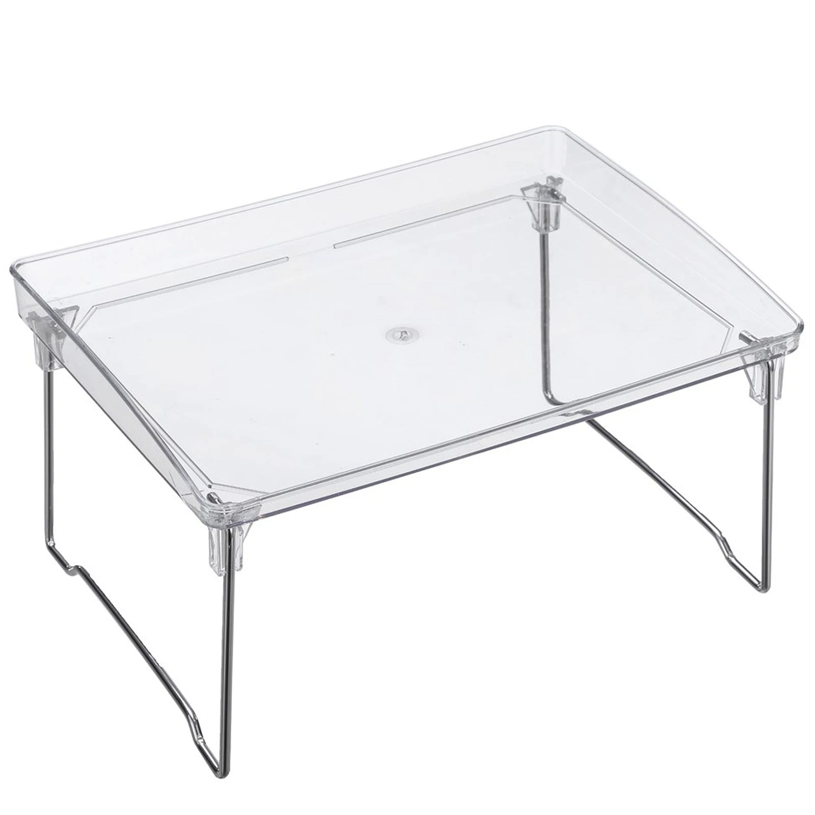 Boxsweden Clear Plastic Kitchen Rack 31cm x 22cm x 16.5cm