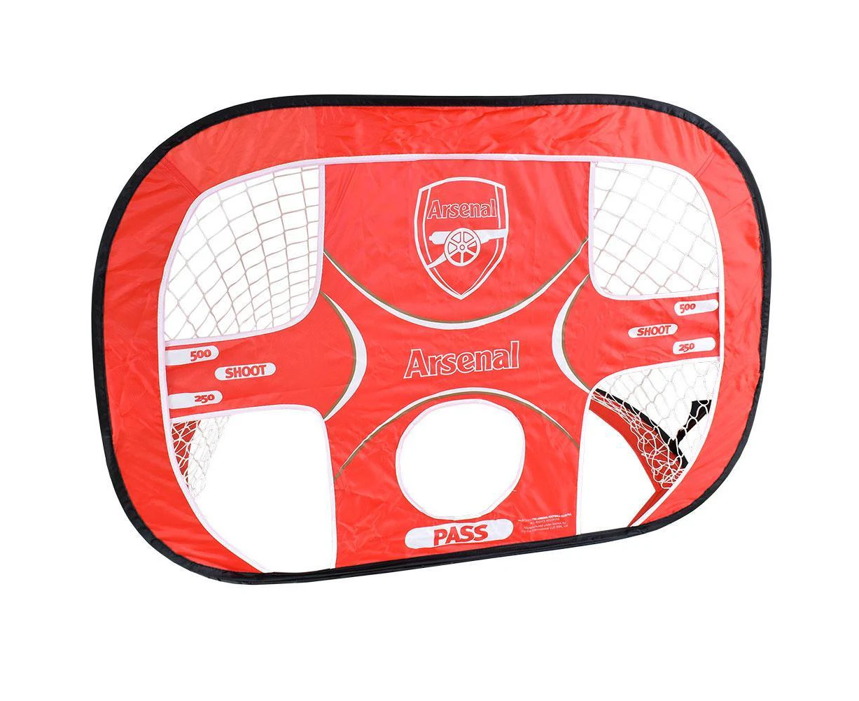 Arsenal FC Target Pop Up Football Goal (Red) - TA6961