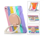 WIWU B-OnePiece iPad Case+Neck Strap For iPad Pro 12.9 2018/2020-Colorful&Pink