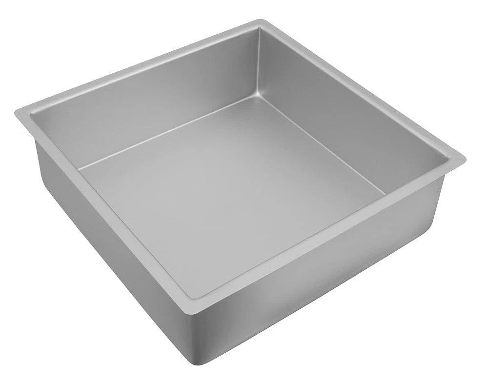 Bakemaster Silver Anodised Square Deep Pan 30.5x10cm