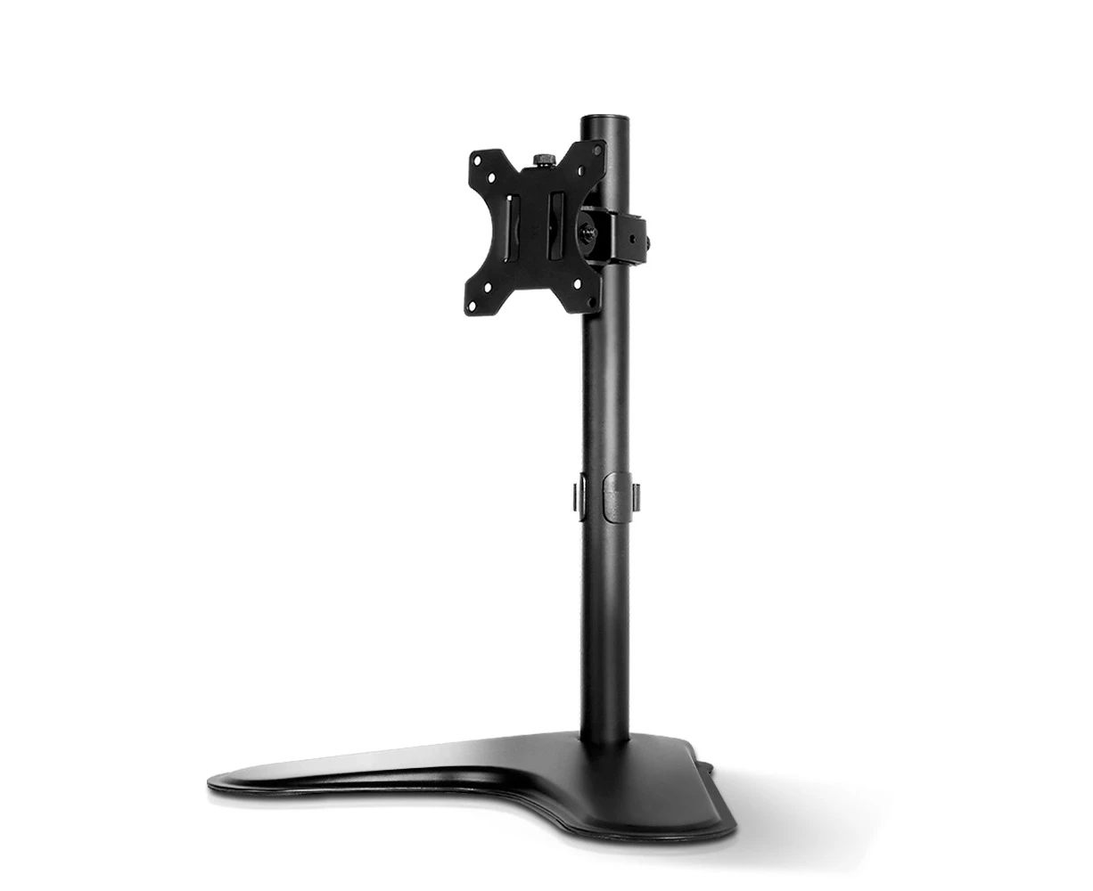 Single HD LED Monitor Arm Stand TV Mount Bracket Holder Freestanding