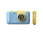 1080P Kids Selfie Flip Lens HD Compact Digital Photo and Video Camera-Blue