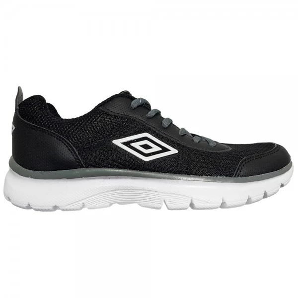 Umbro Salvador Womens Runners Running Shoes Black / White Synthetic