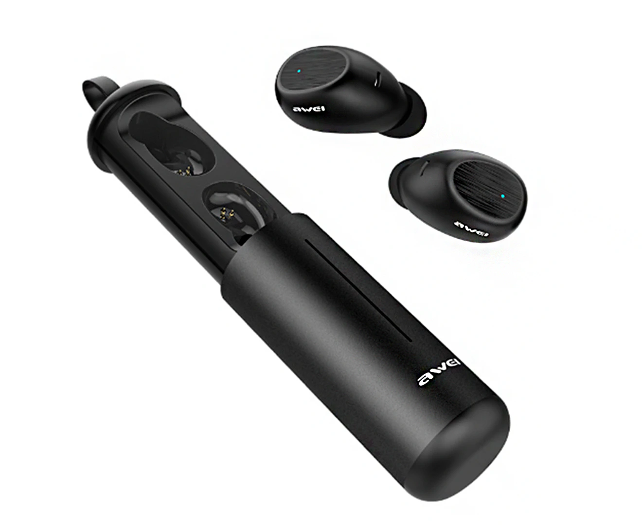 Awei TWS Bluetooth 5.0 Wireless Earbuds Headset-Black