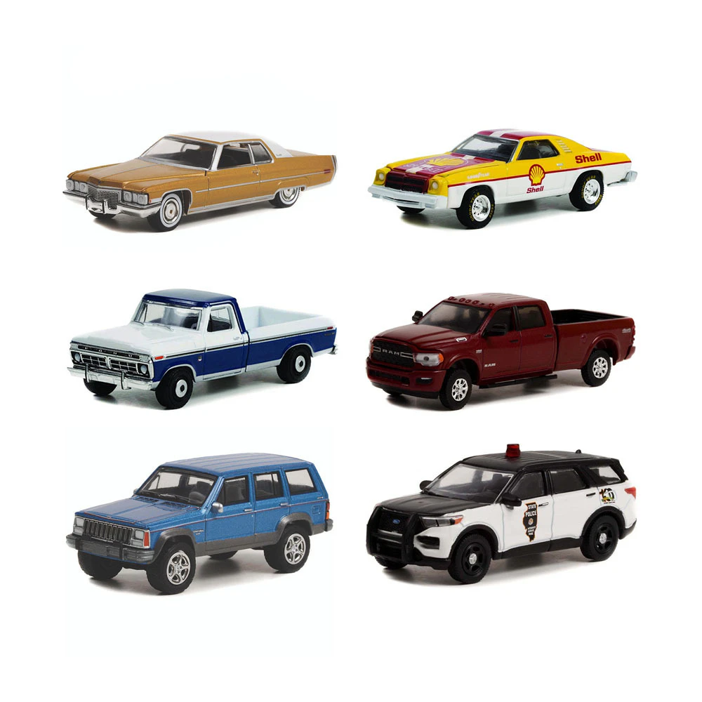 Greenlight Licensed 1:64 Scale Anniversary Series 14 Diecast Model Car Assorted