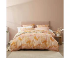 Platinum Collection Arbour Honey Duvet Doona Quilt Cover Set - King Bed