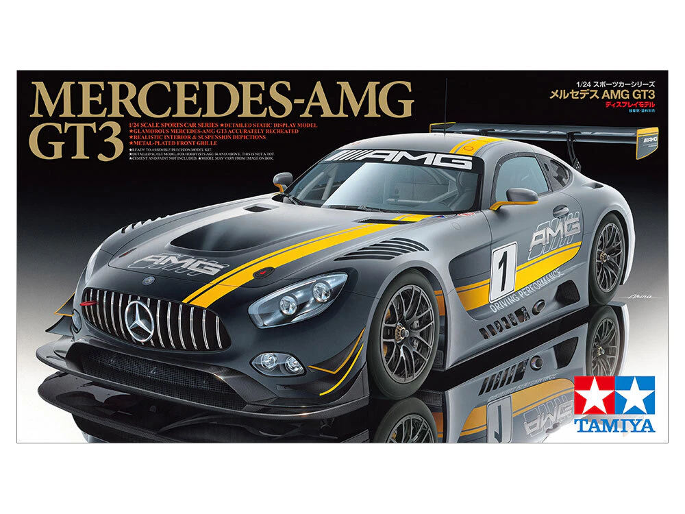 TAMIYA Mercedes-Amg Gt3 1:24 - 74-T24345