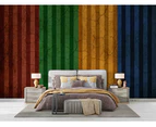 Jess Art Decoration 3D Colourful Line Pattern Wall Mural Wallpaper Wj 2130