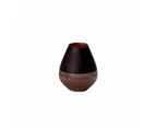 Manufacture Swirl Soliflor Vase (Black/Brown) - 122mm