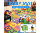 36pcs EVA Foam Floor Mats Kids Baby Alphabet Number Color Mat 30 x 30 x 1 cm
