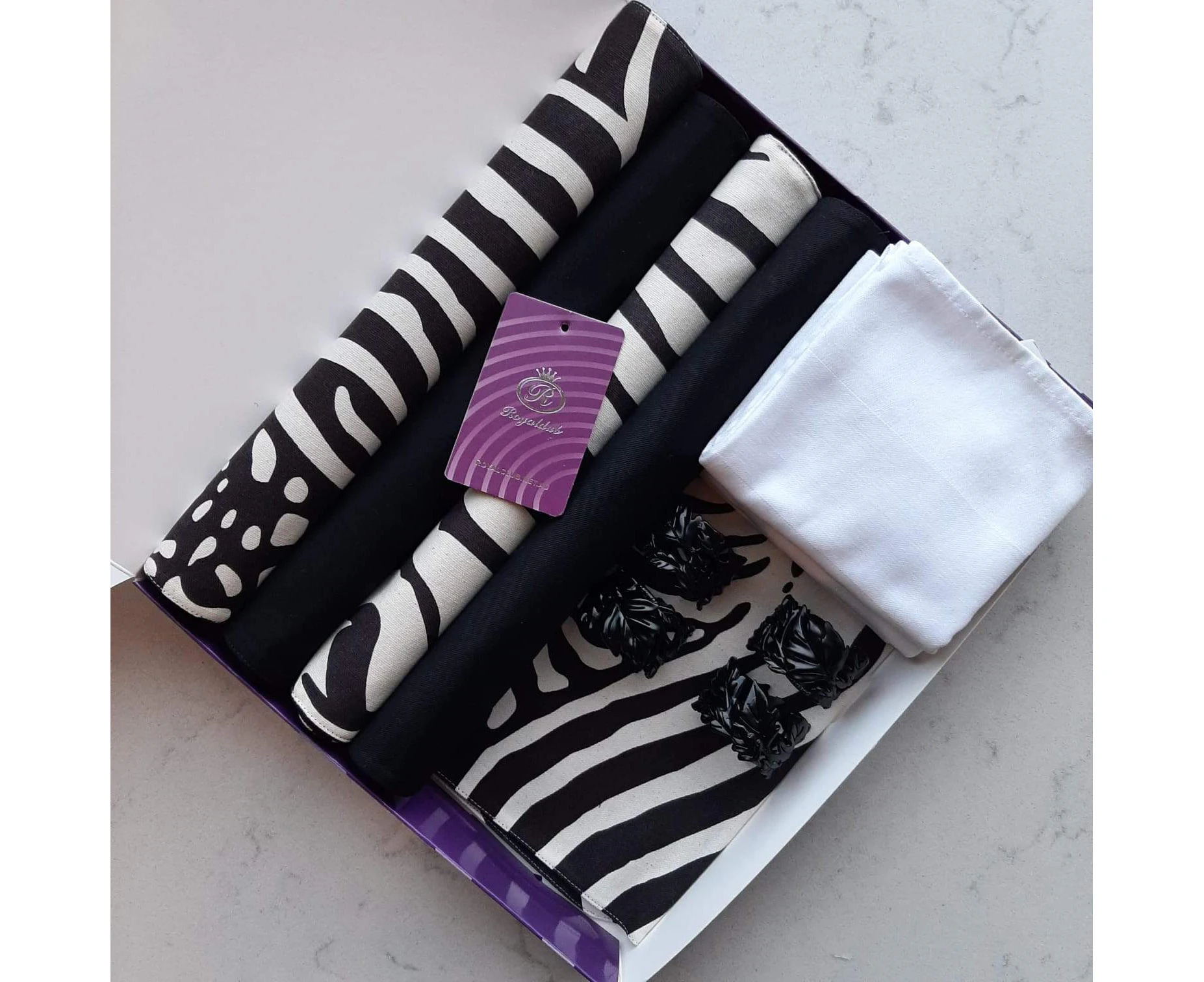 Royalclub "Zebra Stripes" Gift Set