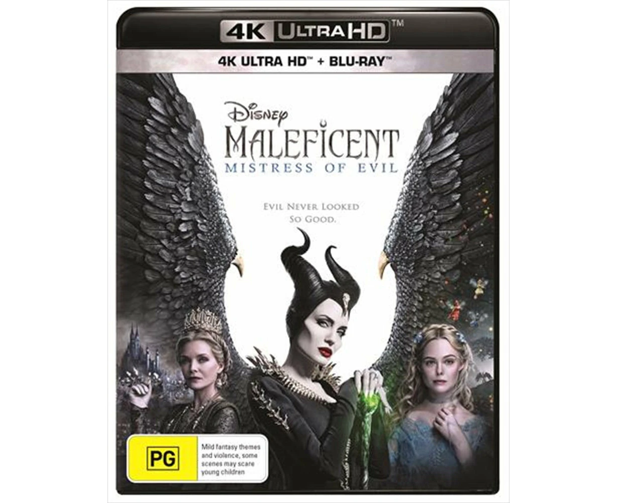 Maleficent Mistress Of Evil | Blu Ray + Uhd Uhd