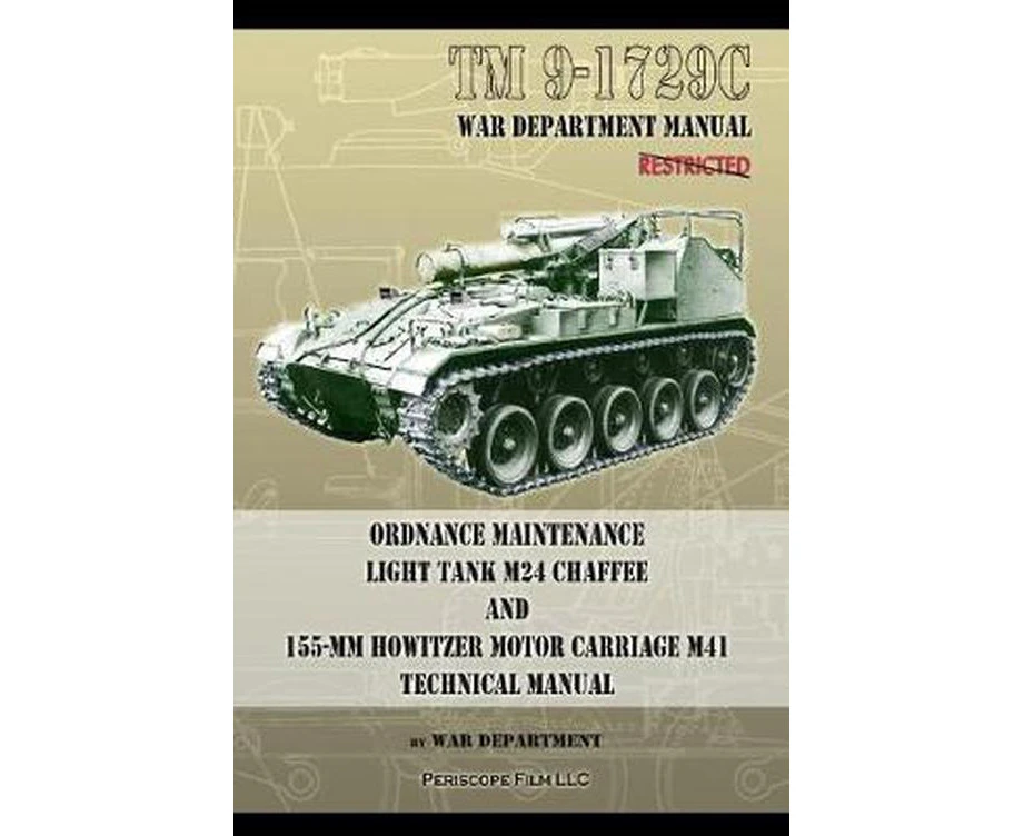 Tm9-1729c Ordnance Maintenance Light Tank M24 Chaffee